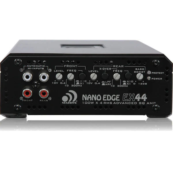 Massive audio EX44 - 100 Watts RMS x 4 @ 4 Ohm 4 Channel Amplifier