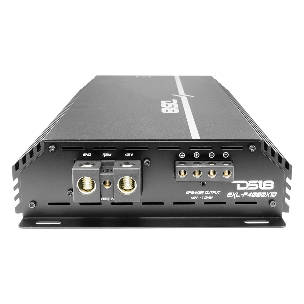 DS18 EXL 1-Channel Class D Amplifier 4000 Watts Rms @ 1-Ohm Made In Korea