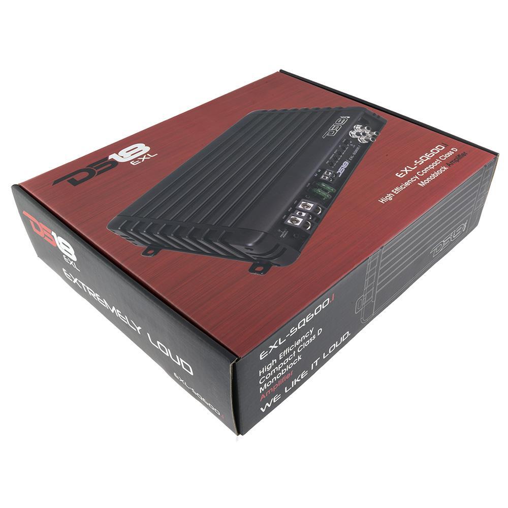 DS18 EXL Sound Quality Class D Monoblock Car Amplifier 1200 Watts