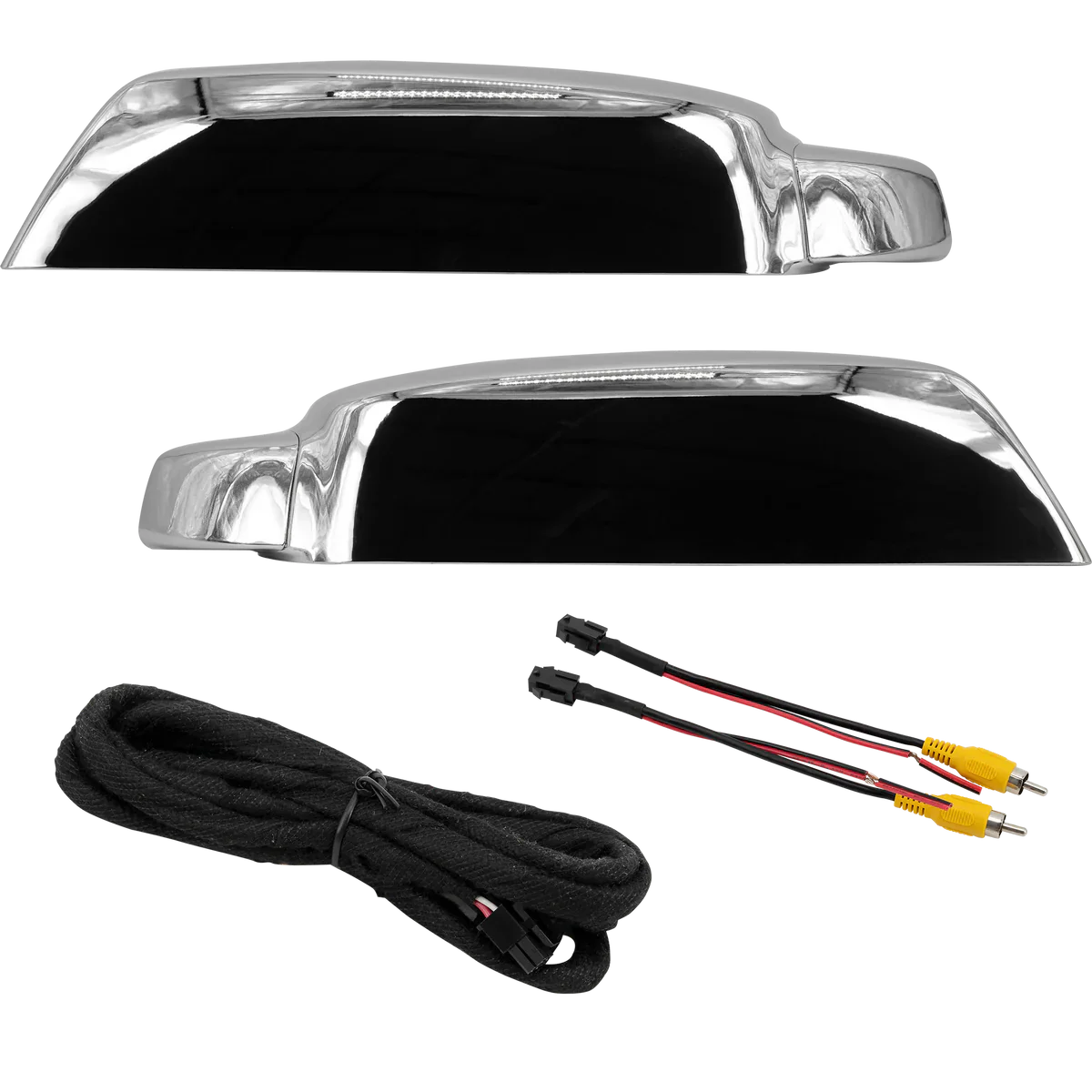 Chevy Silverado/GMC Sierra LD (2014-2018) Lane Change Assistance (Compatible with Monitors, Multiple Video Input, & Switching Capability)