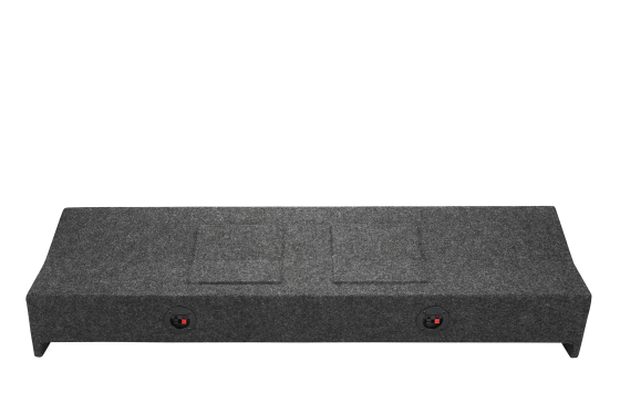 2009 & Up Ford F150 Super Crew Cab Dual Sub Box 2X12 Carpeted