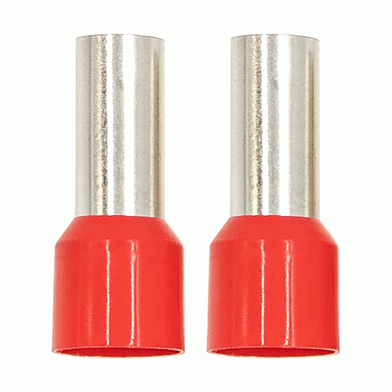 FRL10RD Ferrules - Red 1/0GA