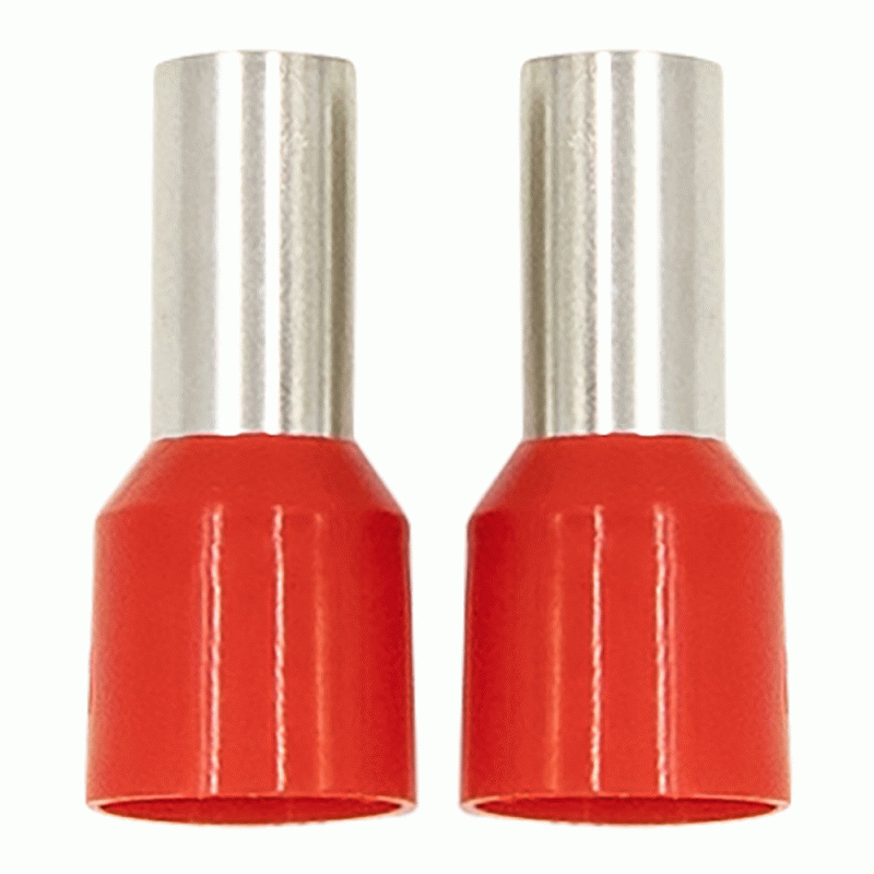 FRL8RD Ferrules - Red 8GA
