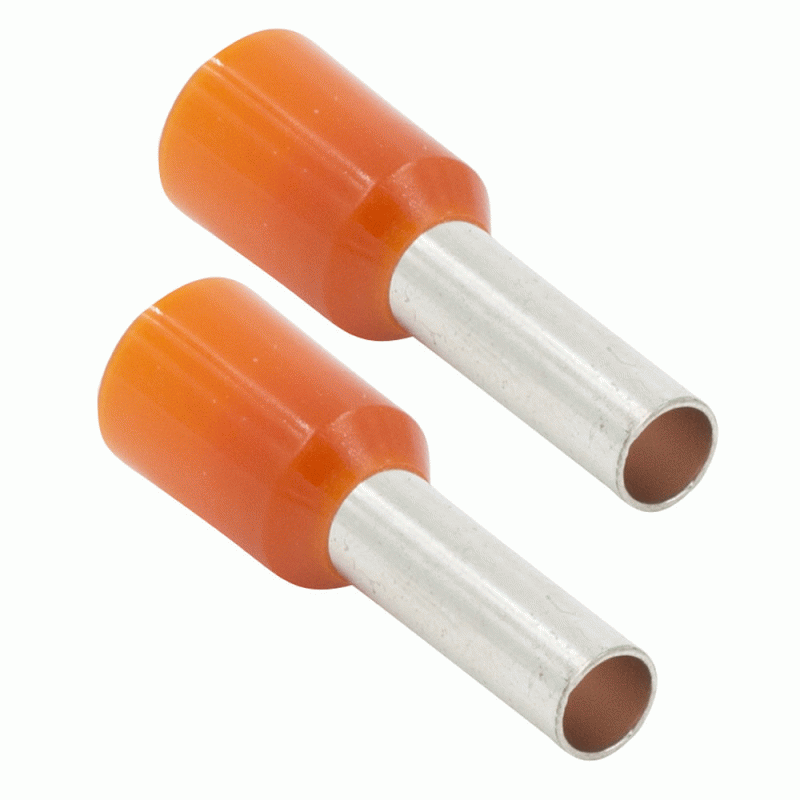 FVOR12 Orange 12 GA Ferrules