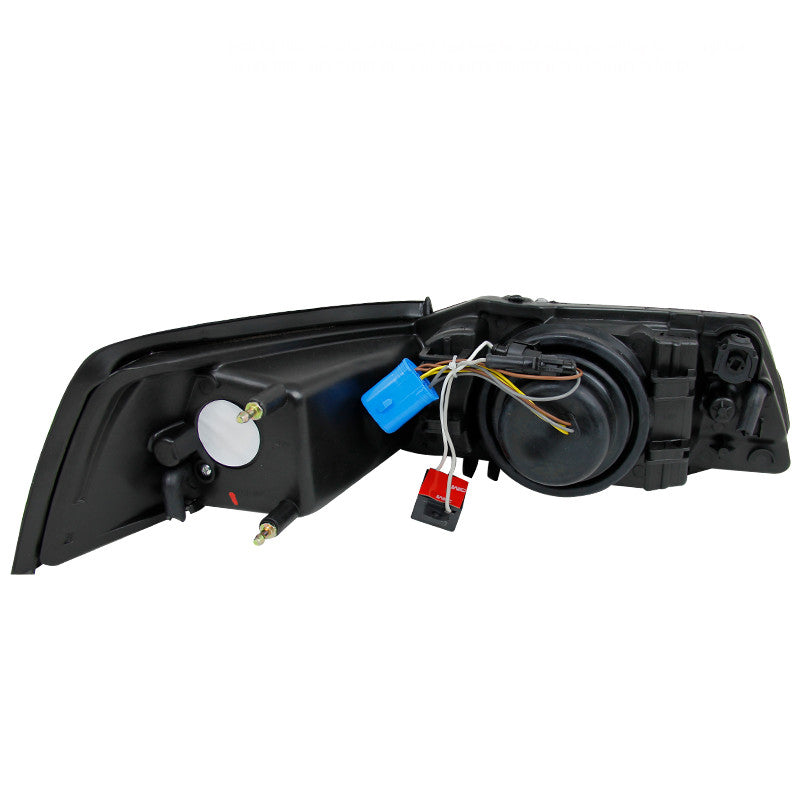 Spec-D 99-04 Ford Mustang Projector Headlights Black