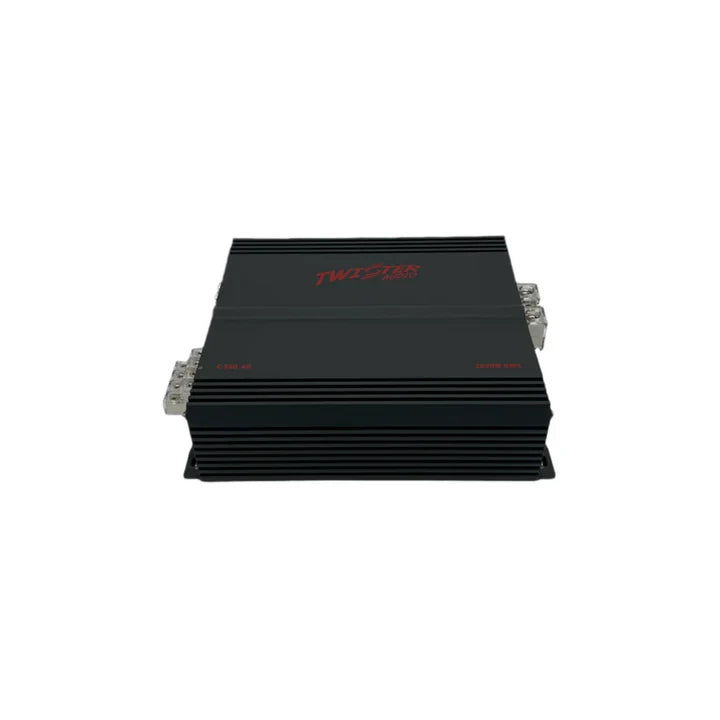TWISTER AUDIO CARNAGE SERIES 4 CHANNEL 500W RMS/CH @ 1 OHM (FULLY BRIDGED)(C500.4)