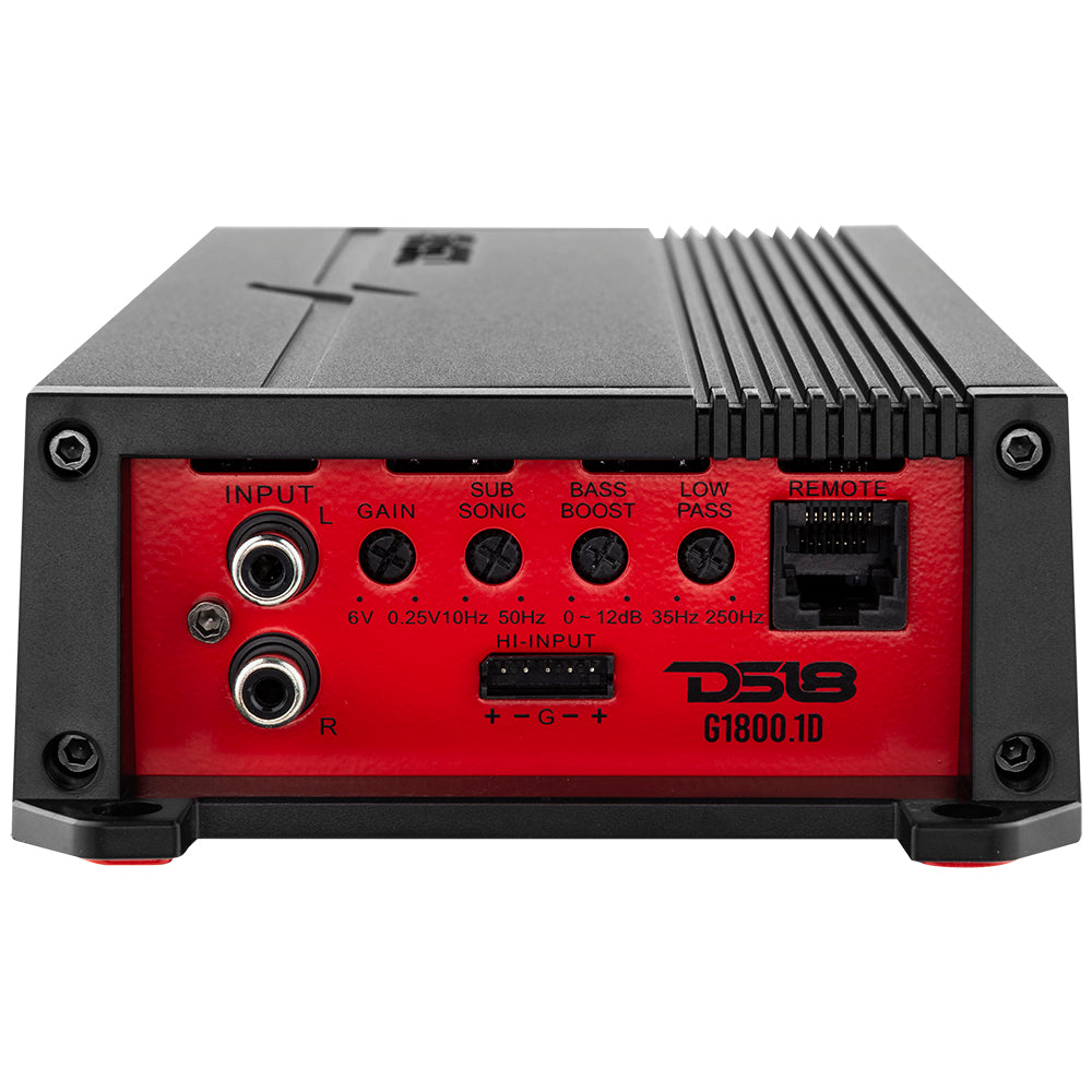 DS18 GEN-X Class D 1-Channel Amplifier 600 Watts Rms @ 1-Ohm