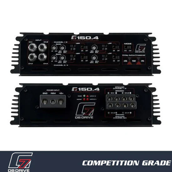 G7 150.4 : 4-Channel Class D Amplifier