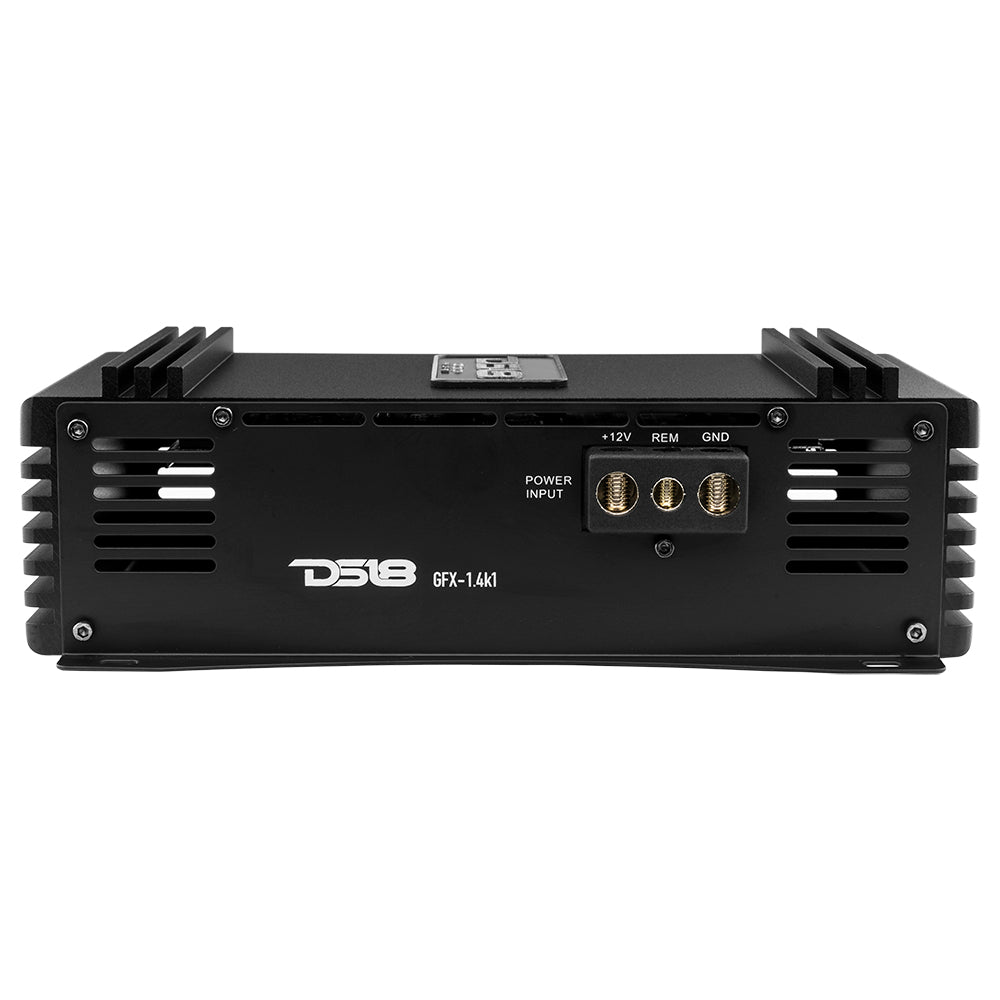 DS18 PRO 1-Channel Full-Range Class D Amplifier 1400 Watts Rms @ 1-Ohm