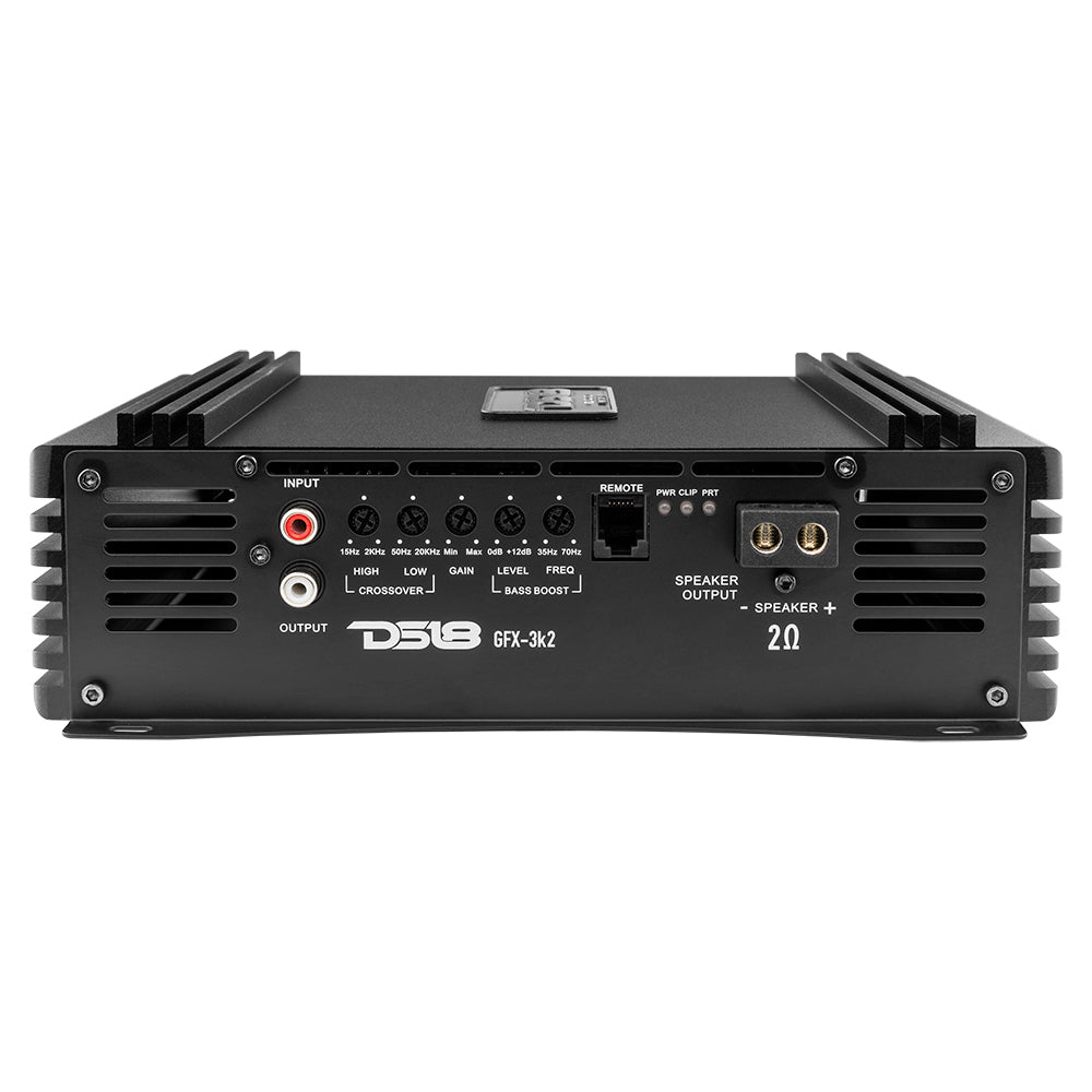 DS18 PRO 1-Channel Full-Range Class D Amplifier 3000 Watts Rms @ 2-Ohm