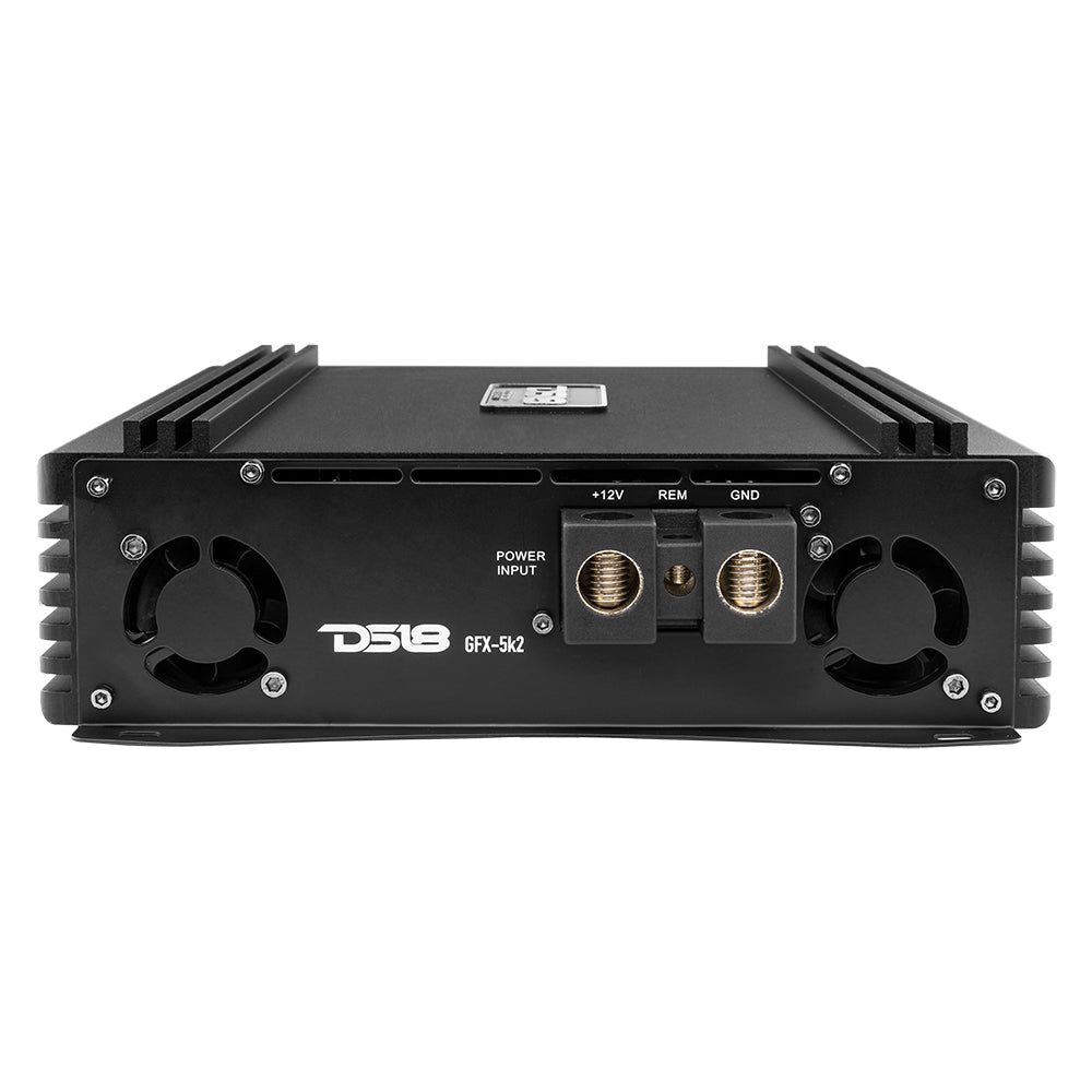 DS18 PRO 1-Channel Full-Range Class D Amplifier 5000 Watts Rms @ 2-Ohm
