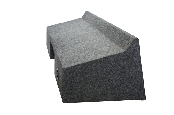 1999-2006 Chevy Extended Cab 2-12'' Front Fire subwoofer box Carpeted
