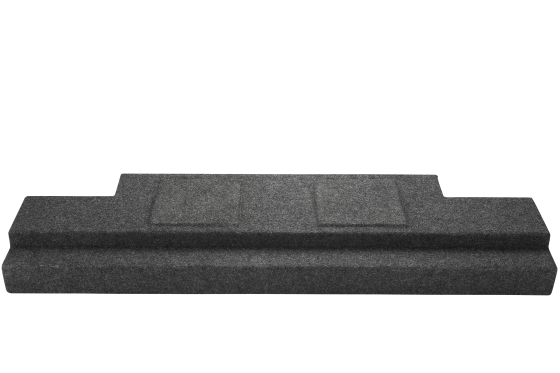 2001-2007 Chevy Crew Cab Non HD Carpeted Sub Box