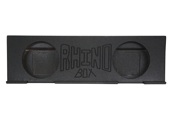 2001-2007 Chevy Crew Cab HD behind seat Poly Sub Box 2X12
