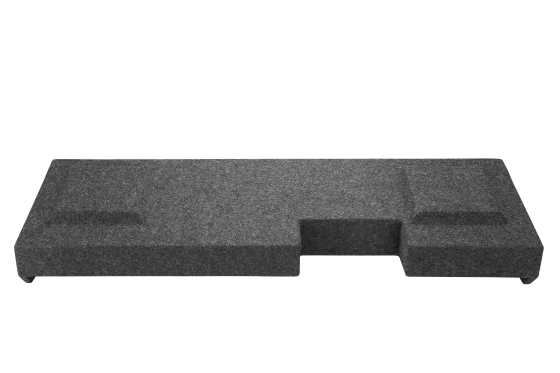 2014 - 2018 Chevy Crew Cab Ported Sub Box 2 X 10 Carpeted
