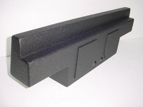 2001-2007 Chevy Crew Cab Non HD Rear Seat Sub Box 2x12 Poly