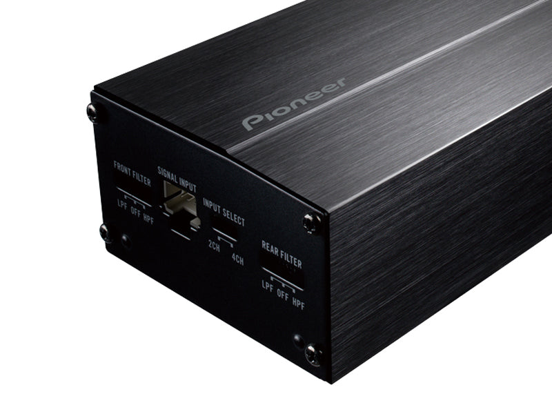 pioneer GM-D1004 4-Channel - Class D, 400w Max Power - Compact Bridgeable Amplifier