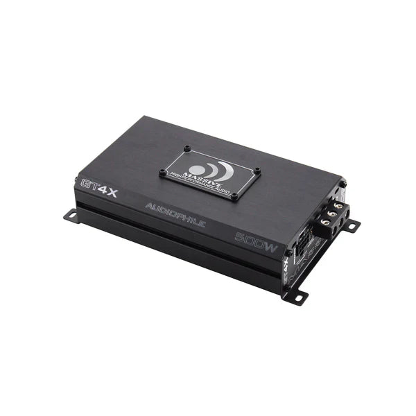 Massive audio GT4X - 120 Watts RMS x 4 @ 2 Ohm 4 Channel Amplifier