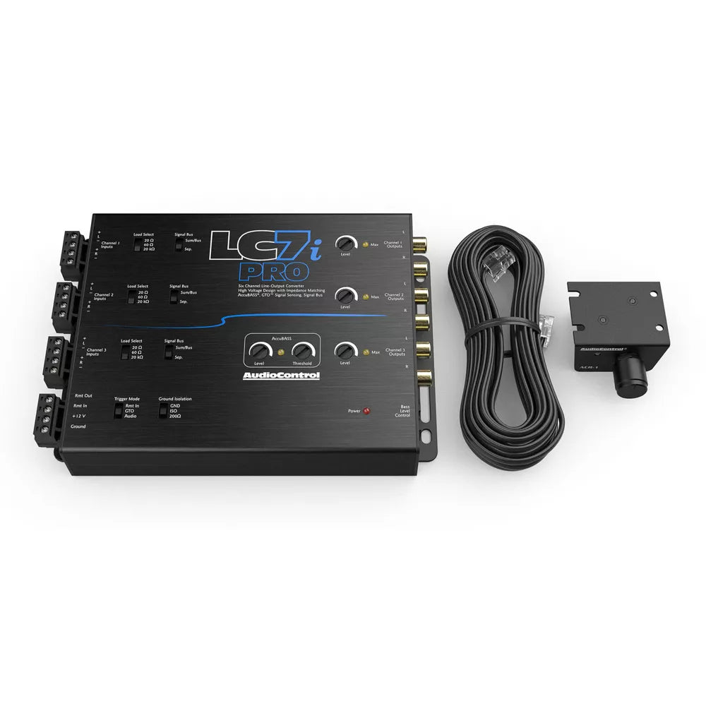 AudioControl LC7i PRO 6 Channel Line Out Converter With Accubass