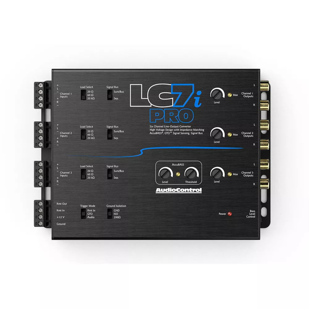 AudioControl LC7i PRO 6 Channel Line Out Converter With Accubass