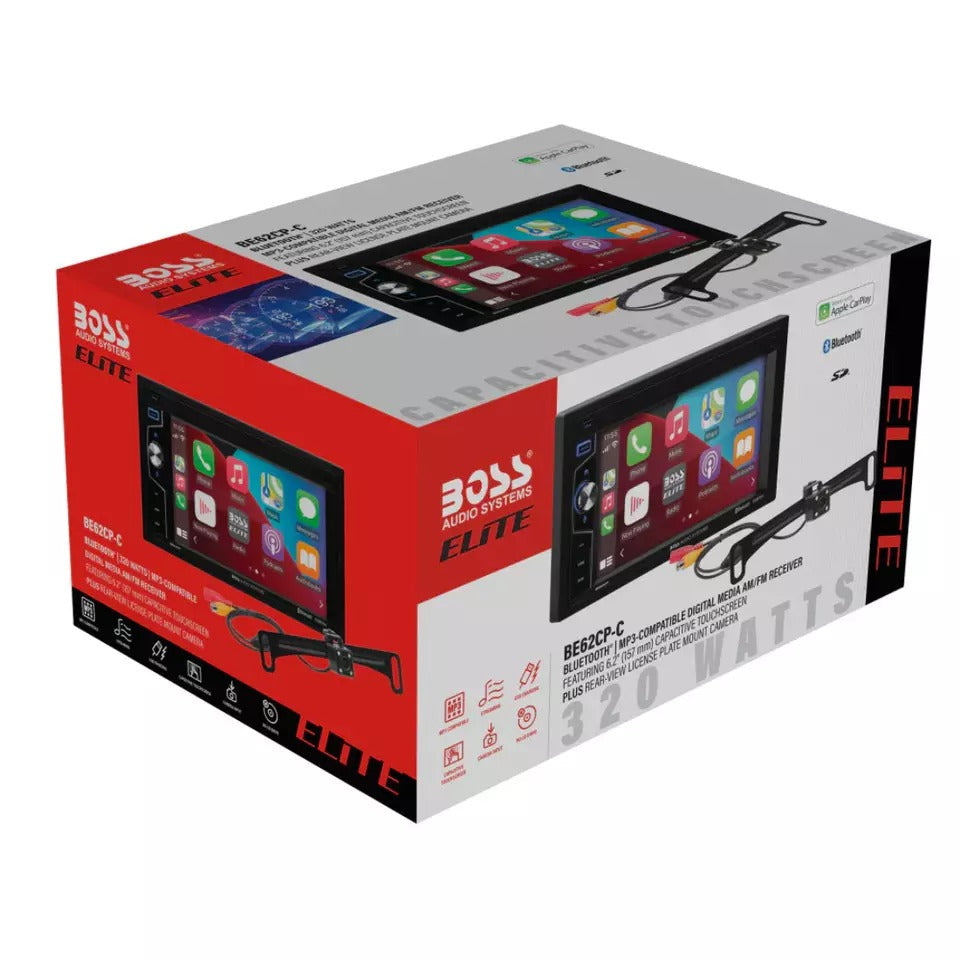 Boss BE62CP-C 2-DIN 6.2