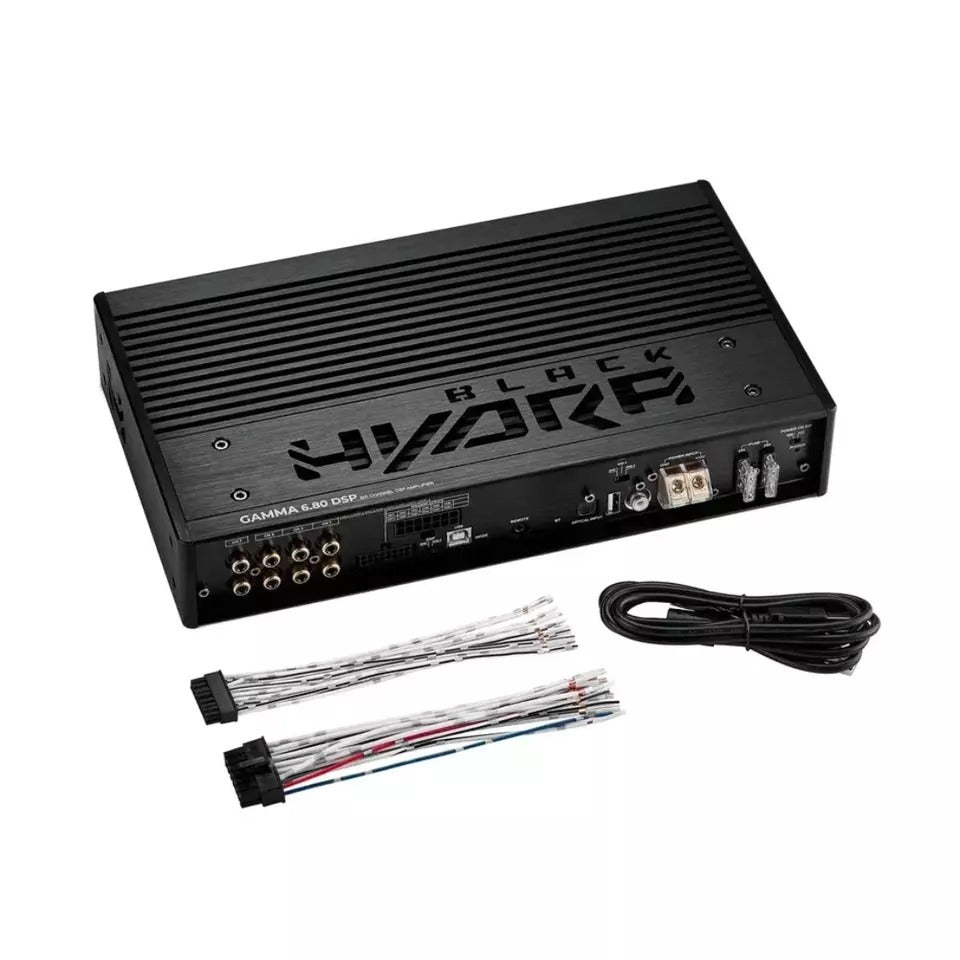 Deaf Bonce Black Hydra GAMMA 6.80 DSP 6-Channel 80W Class-D Processor Amplifier