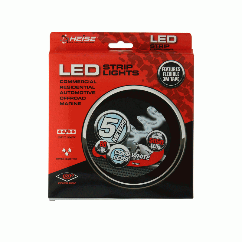 5050 Cool White Light Strip - 5 Meter, 60 LED, Retail