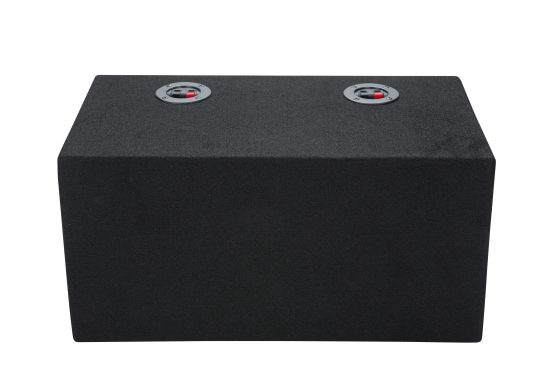 Dual 8'' Sealed Carpeted Sub woofer Box