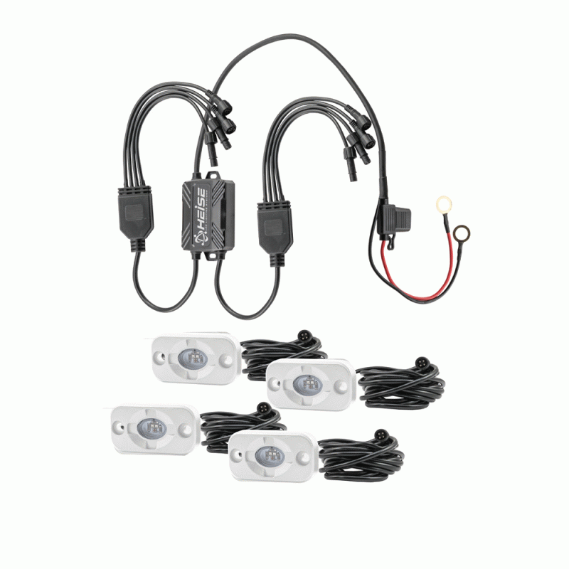 Marine RGB Accent Lights - 4 Pack - HE-4MLRGBK