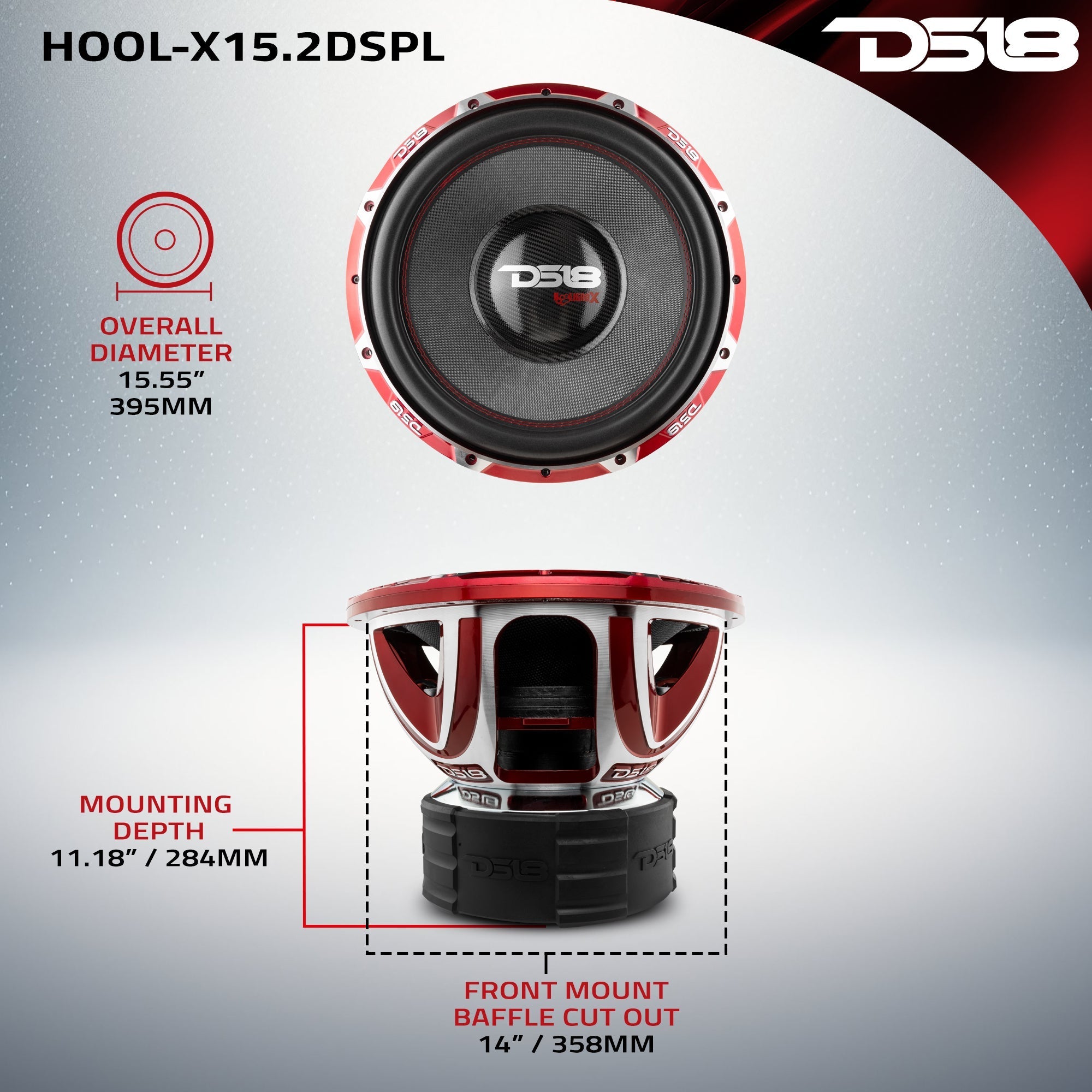 DS18 HOOLIGAN X 15