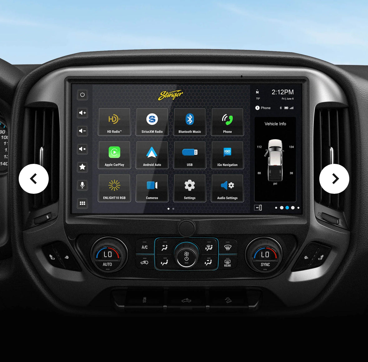 Stinger HORIZON12 Chevy Silverado/GMC Sierra (2014-2018) 12.8