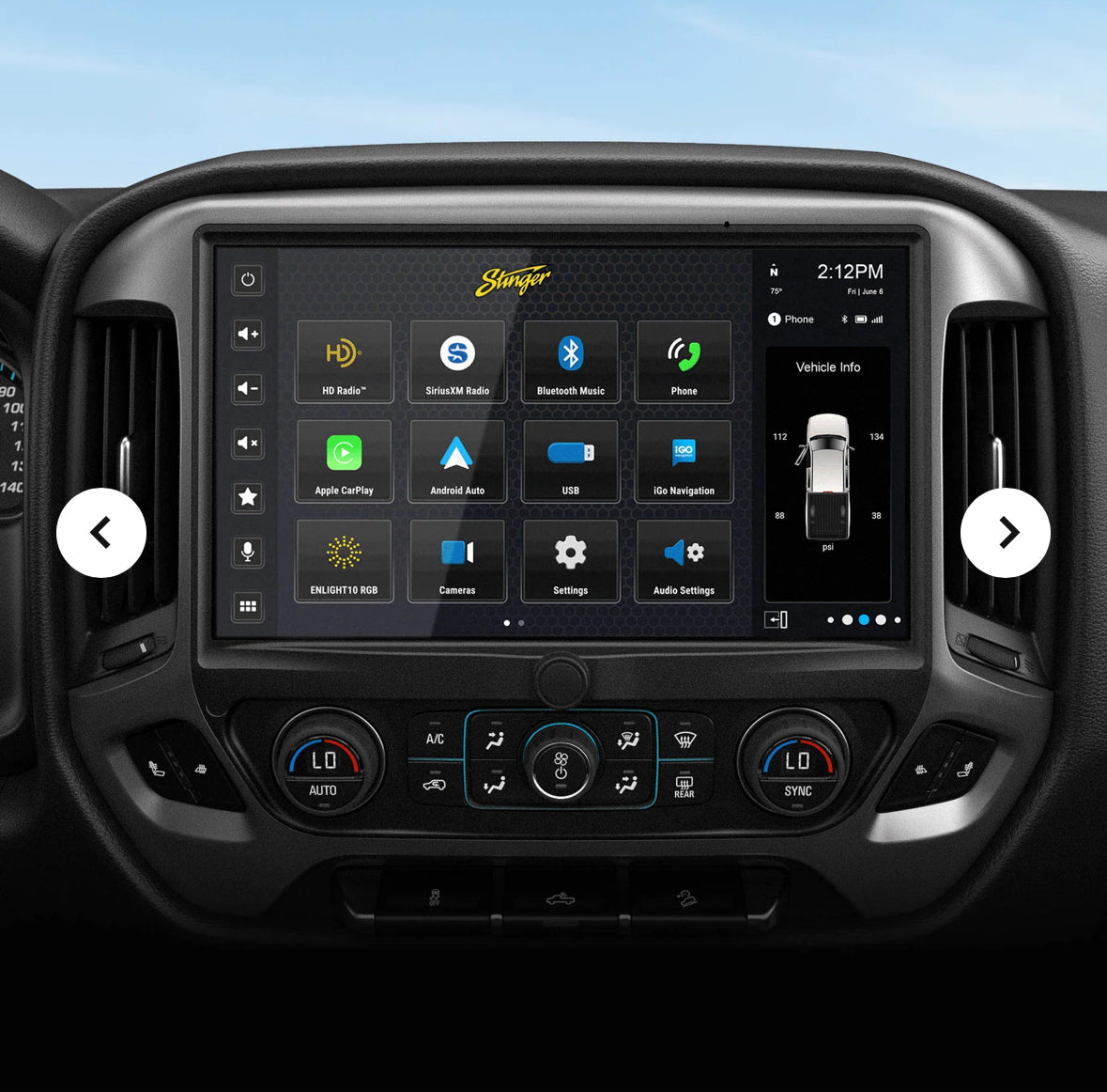 Stinger HORIZON12 Chevy Silverado/GMC Sierra (2014-2018) 12.8