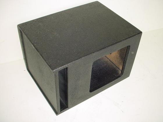 Horn Ported Square Hole Single 15'' Sub woofer Box Poly