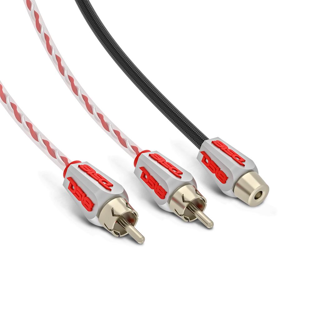 Level 3 100% OFC RCA Y Connector  2 Female to 1 Male