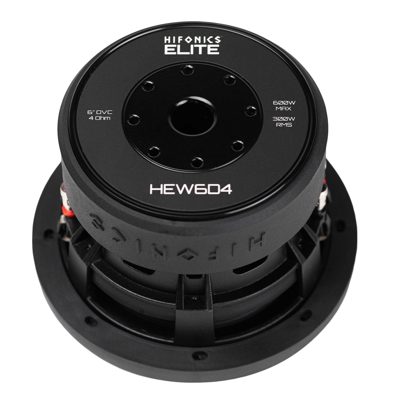 HEW6D4 Hifonics ELITE 6.5 Inch 4 Ohm DVC Subwoofer