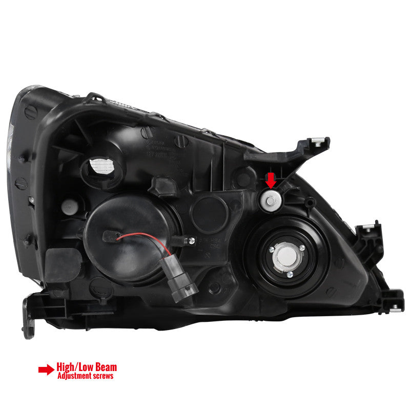 Spec-D 03-07 Honad Accord Retrofit Projector Headlights Black