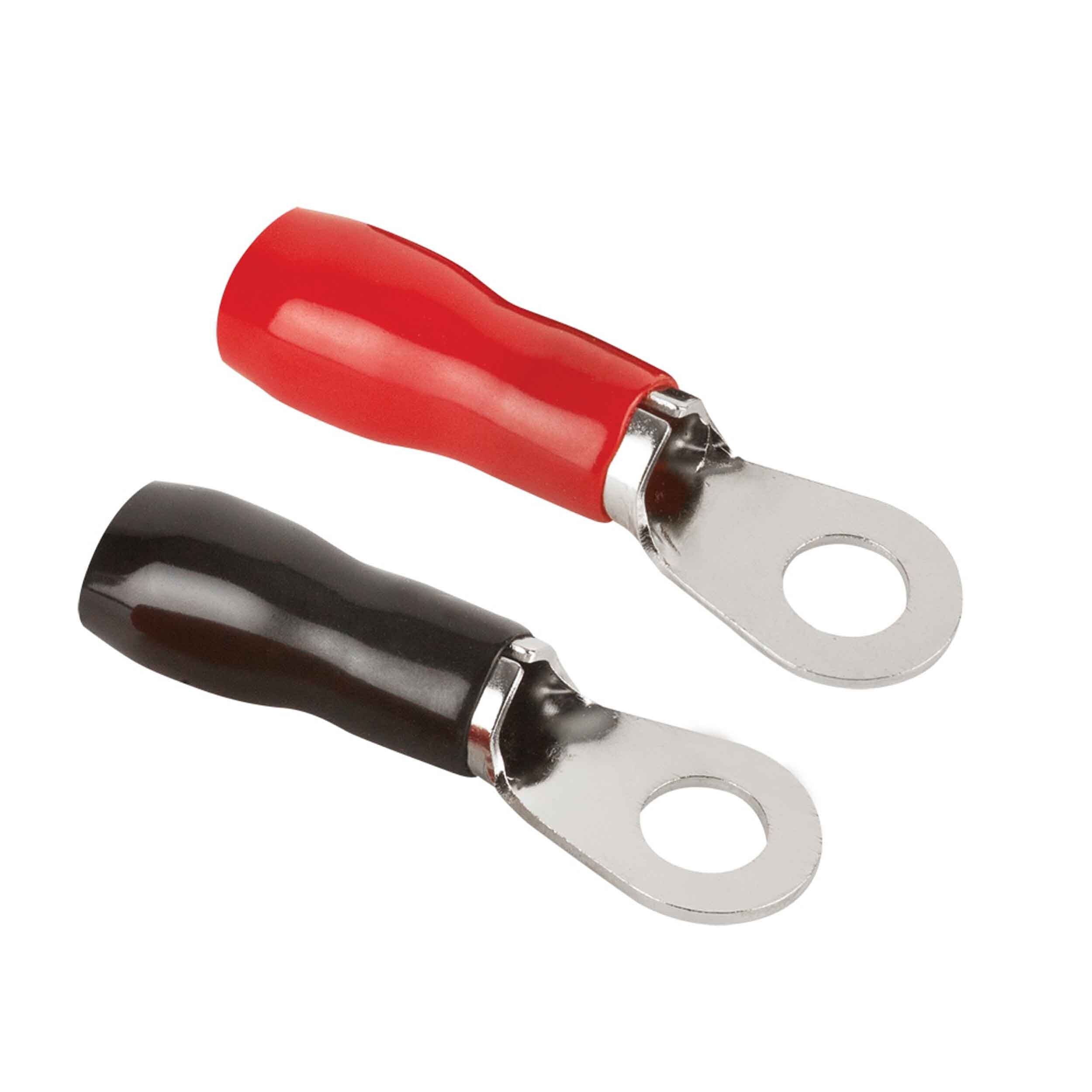 Install bay IB1GNRT-50 Nickel Ring Terminal 1 Gauge 5/16 inch - Package of 50