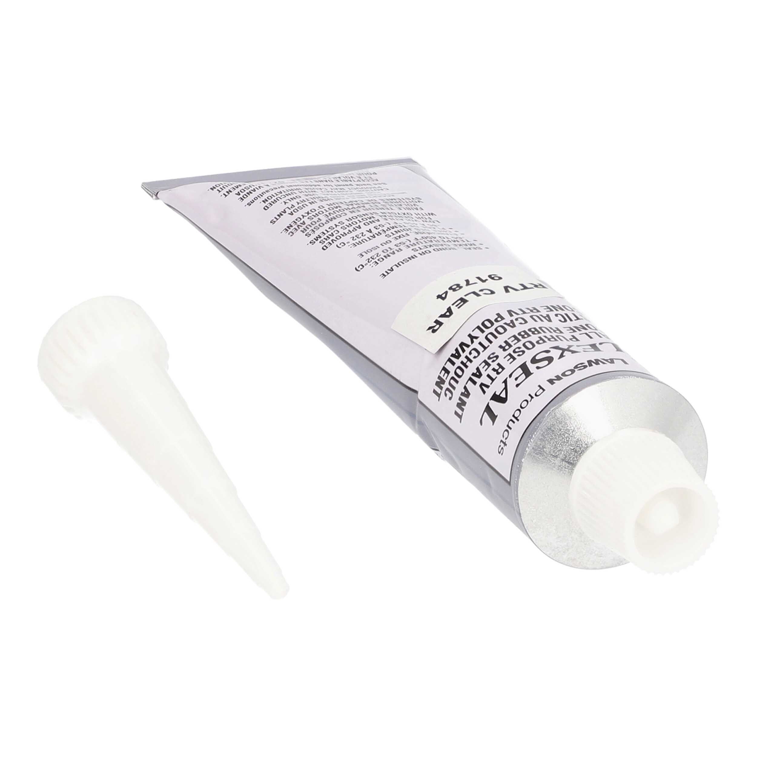 Install bay IB91784 FLEXSEAL RTV Silicone Sealant - Clear 3Oz