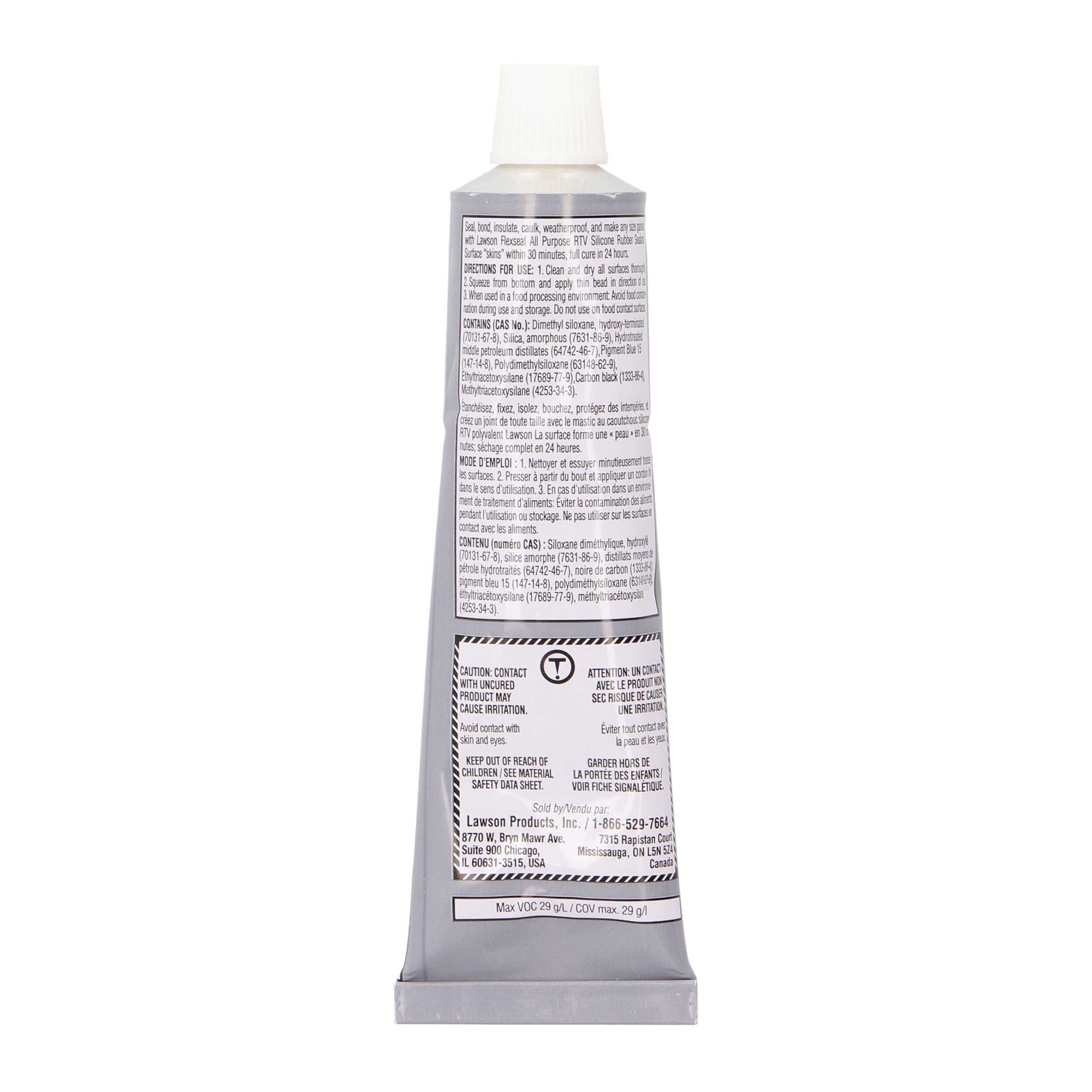 Install bay IB91784 FLEXSEAL RTV Silicone Sealant - Clear 3Oz