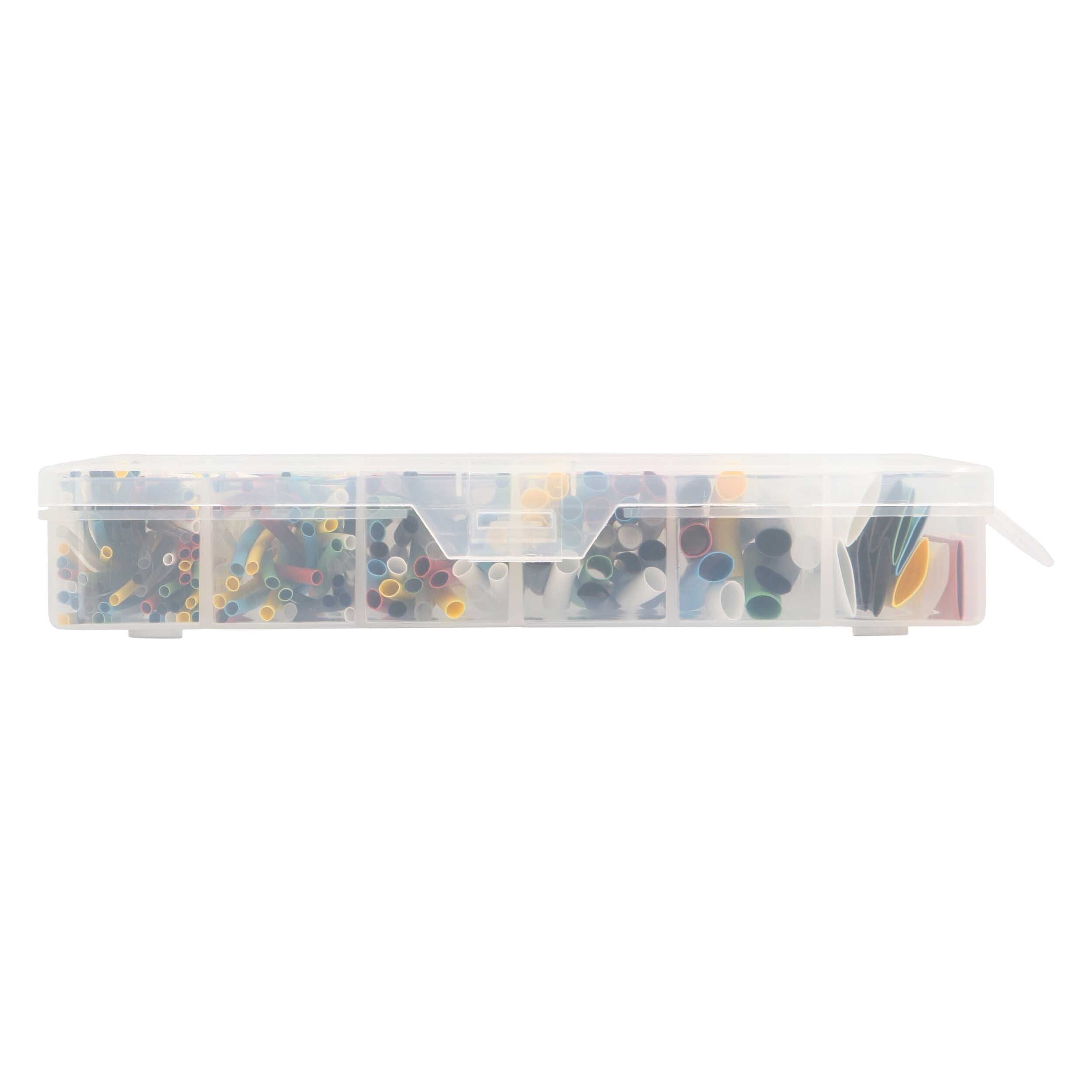 Install bay IBHST160C Heat Shrink Tubing Kit - 160 Pc 4 in 2:1 - Assorted Colors