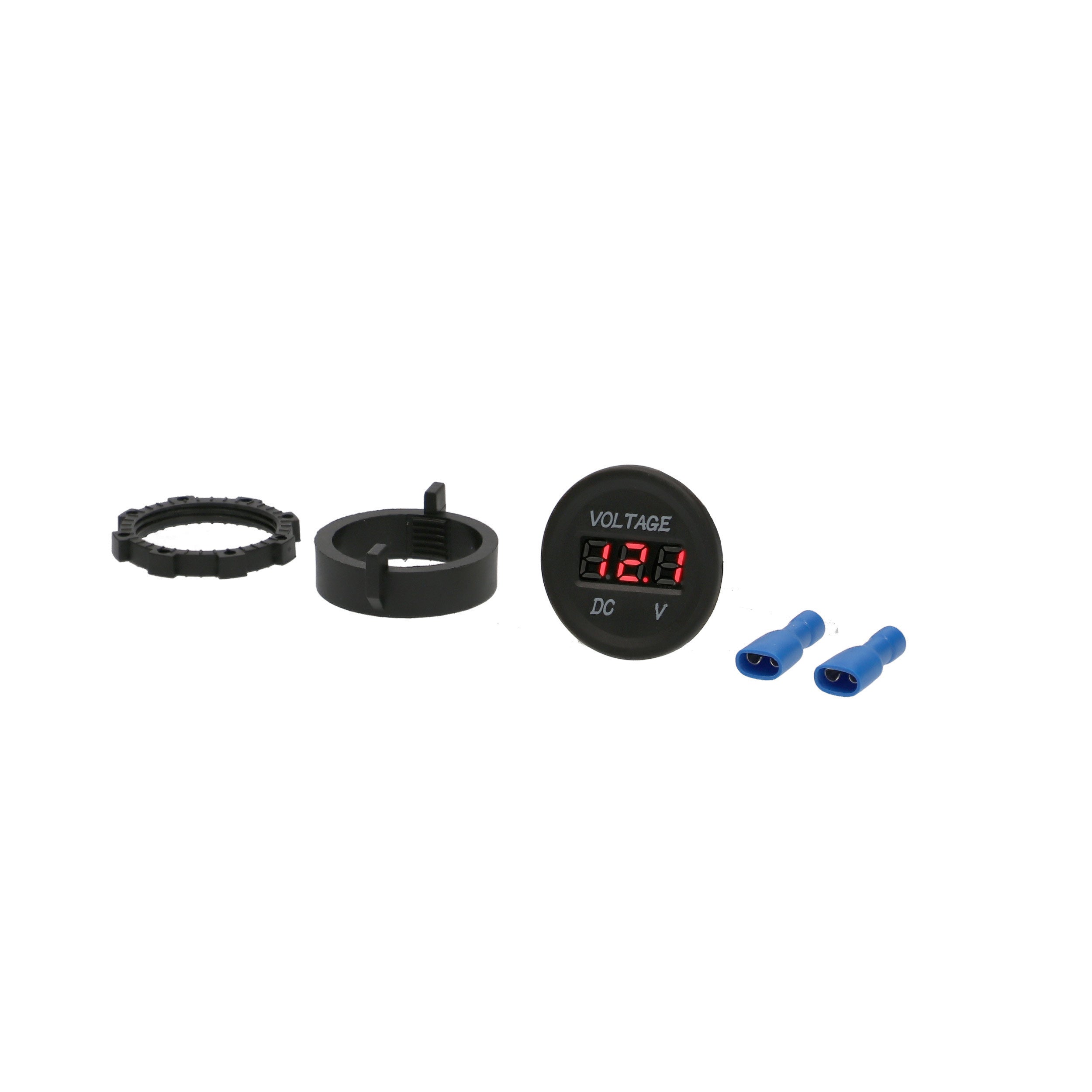 Install bay IBR56 Mini Voltage Meter with Hardware - Retail Pack