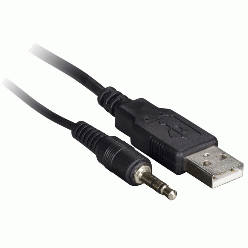IBR91 Snap-in Extension Cable-USB/3.5MM Ports Round