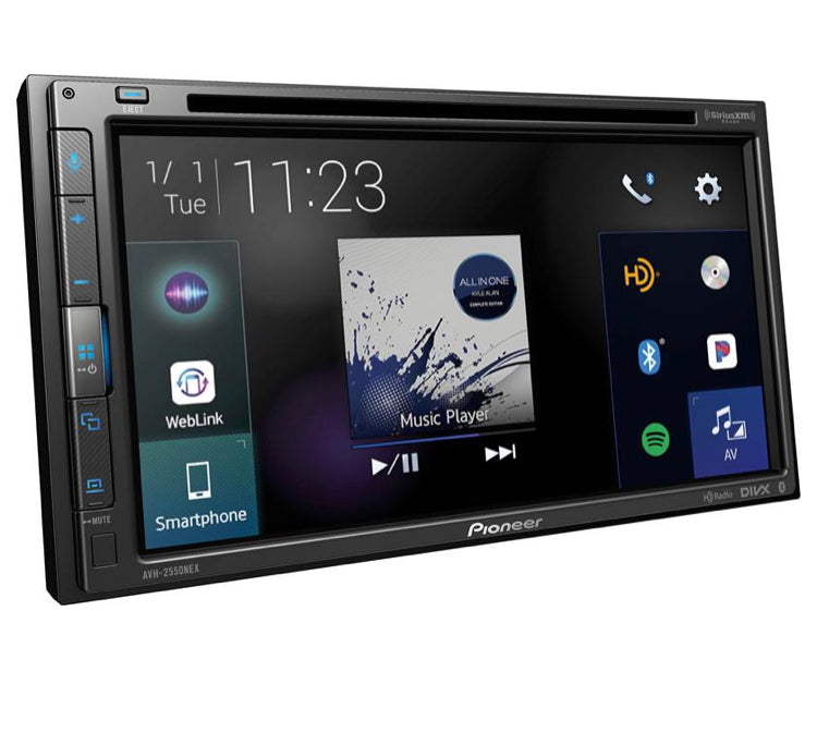 Pioneer AVH-2550NEX DVD receiver Apple Carplay Android Auto