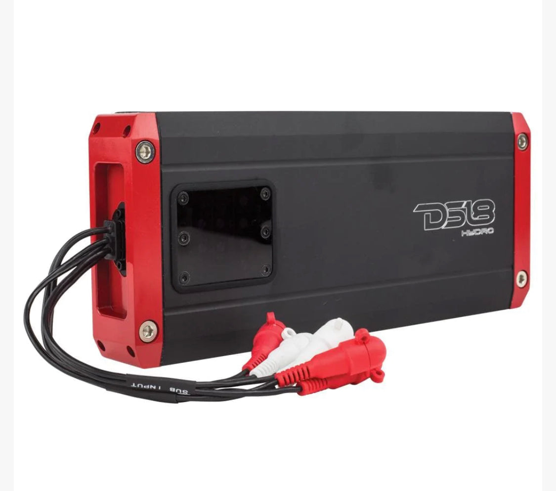DS18 NXL-800.5D HYDRO Full-Range Digital Marine 5-Channel Amplifier 1600 Watts