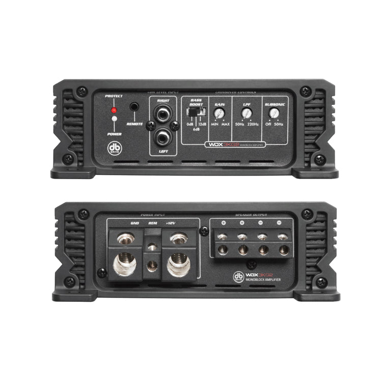 db drive WDX 3KG2 - 3000 Watt Mono Block Amplifier