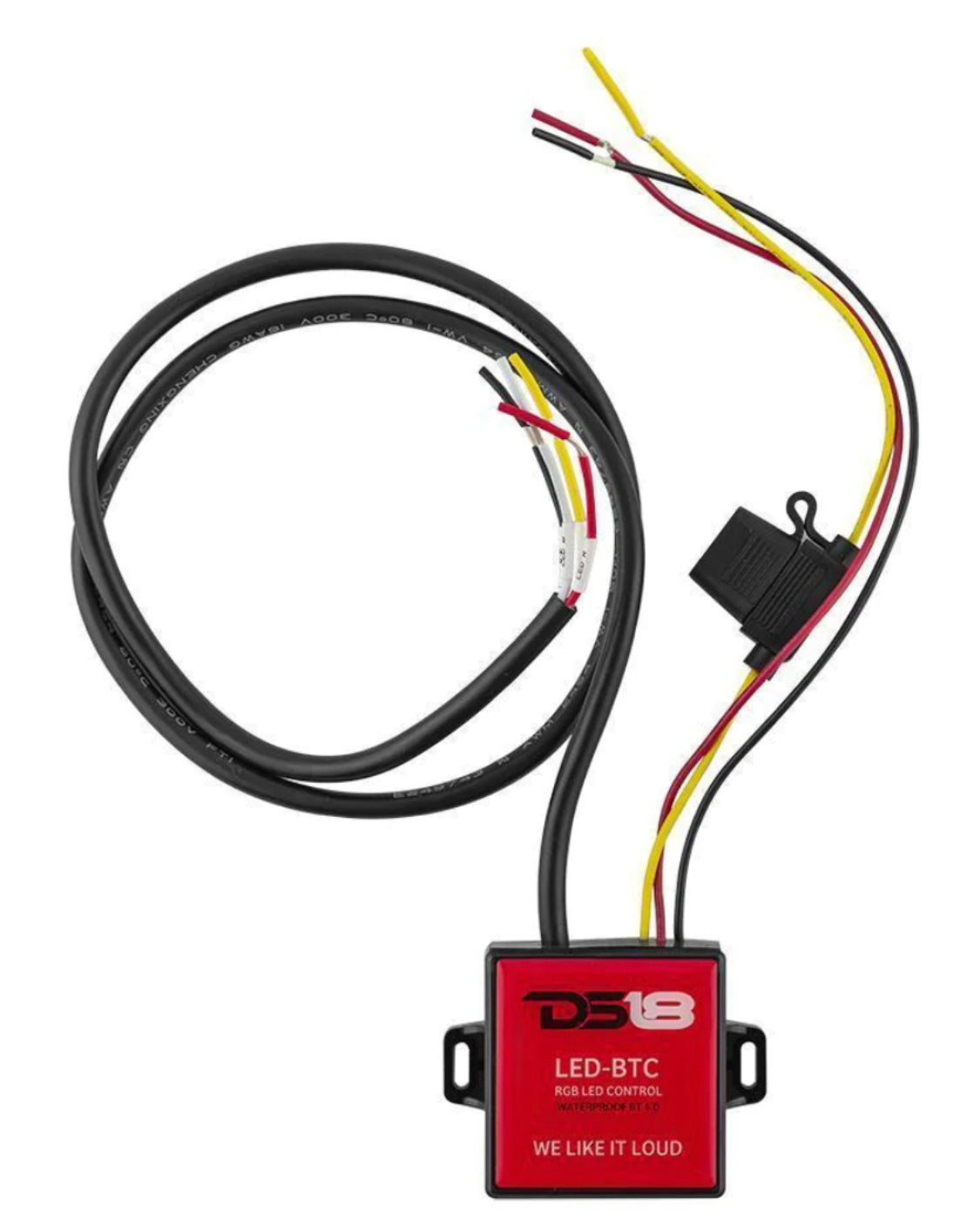 DS18 LED-BTC RGB LED Lights Bluetooth Control (Works with android and iPhone)