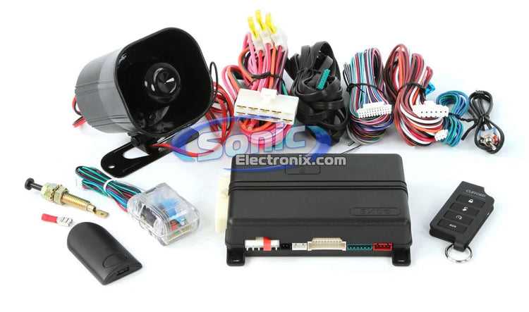 Clifford 5606X LED 1-Way Security + Remote Start System Car Alarm