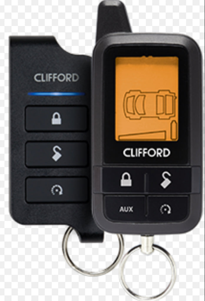 Clifford 3305X 2-Way Security System Car Alarm