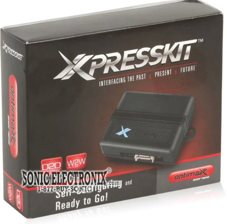 XpressKit DLPK Interfaces with the factory door lock and alarm controls on select 2000-up vehicles with CAN BUS system