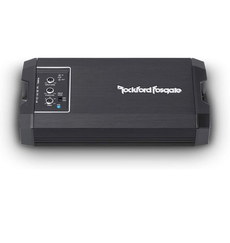 Rockford Fosgate Power T500X1br Compact mono subwoofer amplifier — 500 watts RMS x 1 at 1 ohm